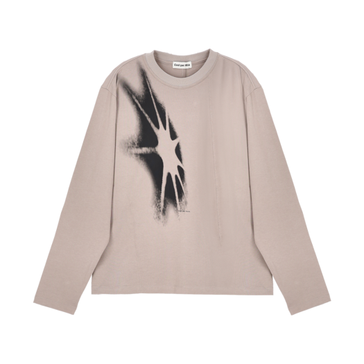 CK25SSTS06_GR Cost Per Kilo Star Logo L/S Tee Grey