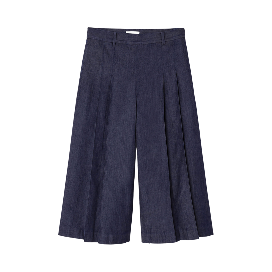 (W) 코스 테일러드 데님 스코트 인디고((W) COS Tailored Denim Skort Indigo)