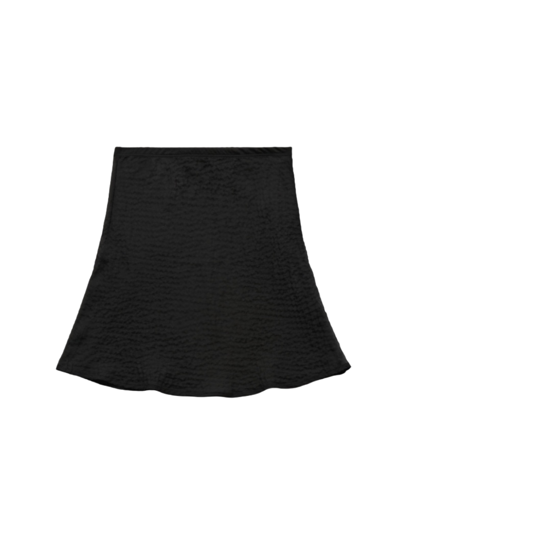 - (W) Carol Shoppe Sheer Mini Skirt Black