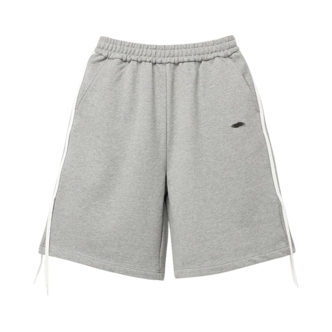 FWSWCPA553M Opening Project W Ribbon Tape Bermuda Shorts Melange Grey