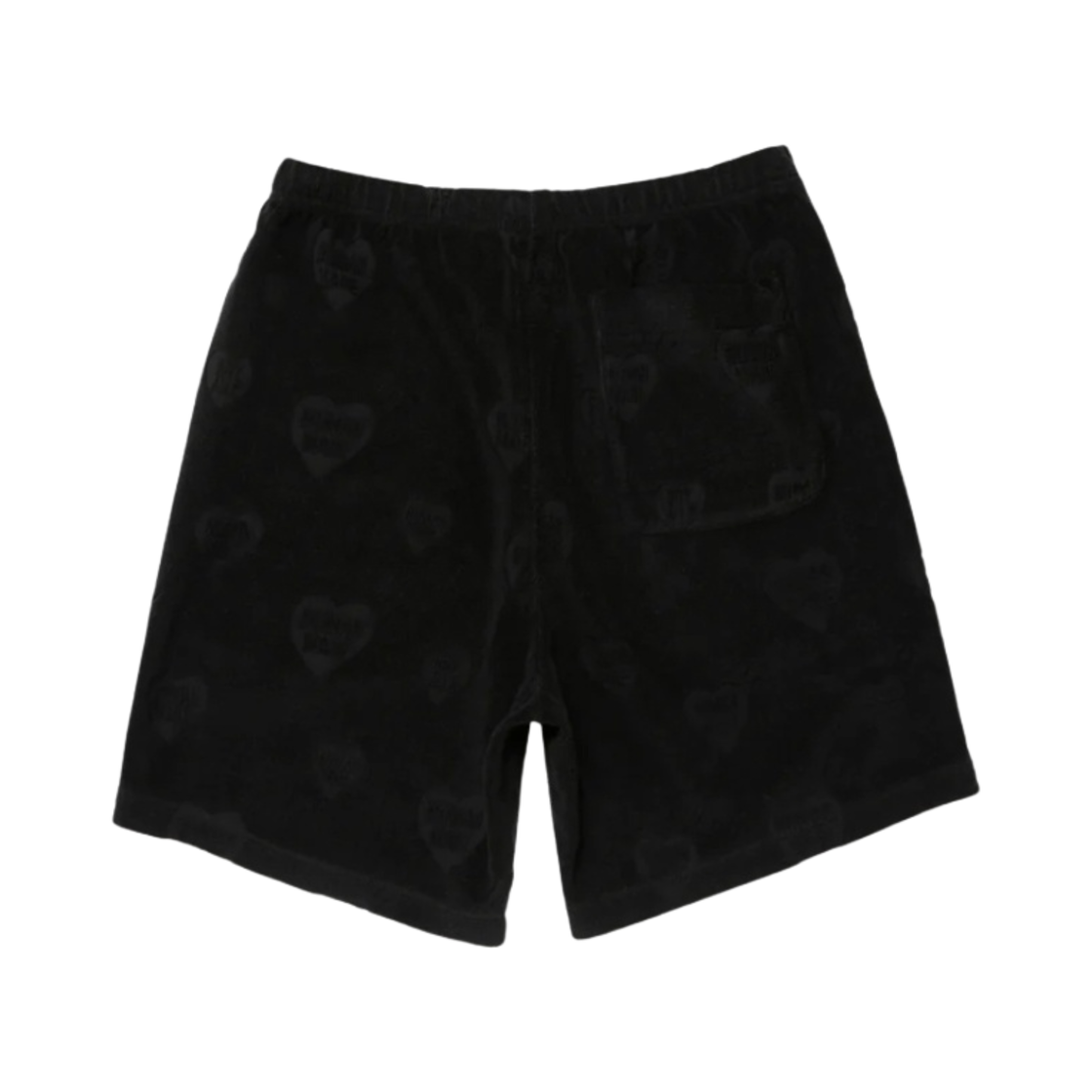 휴먼 메이드 하트 파일 쇼츠 블랙(Human Made Heart Pile Shorts Black) - 2