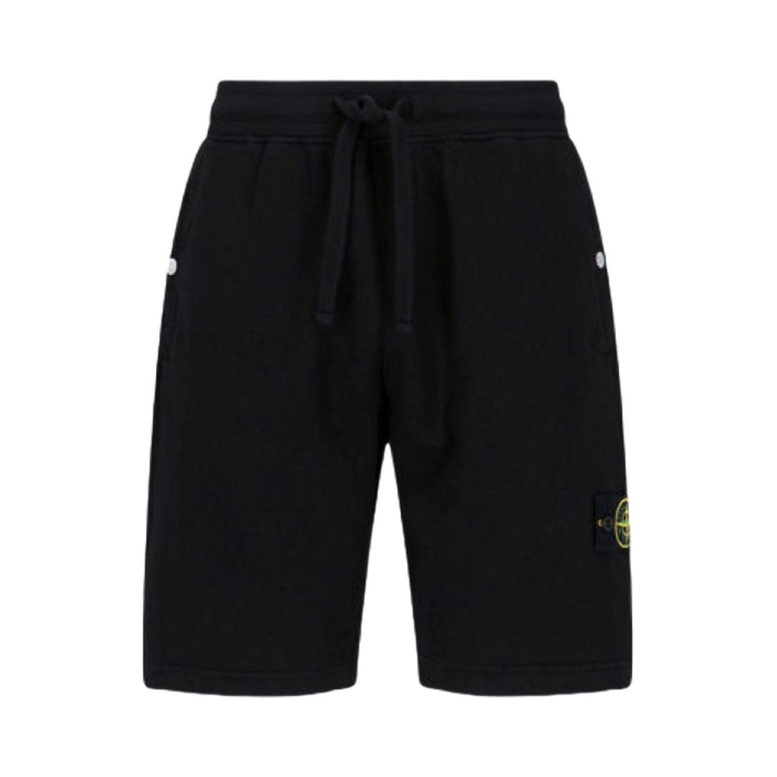 스톤 아일랜드 63460 올드 트리트먼트 버뮤다 쇼츠 블랙 - 24SS