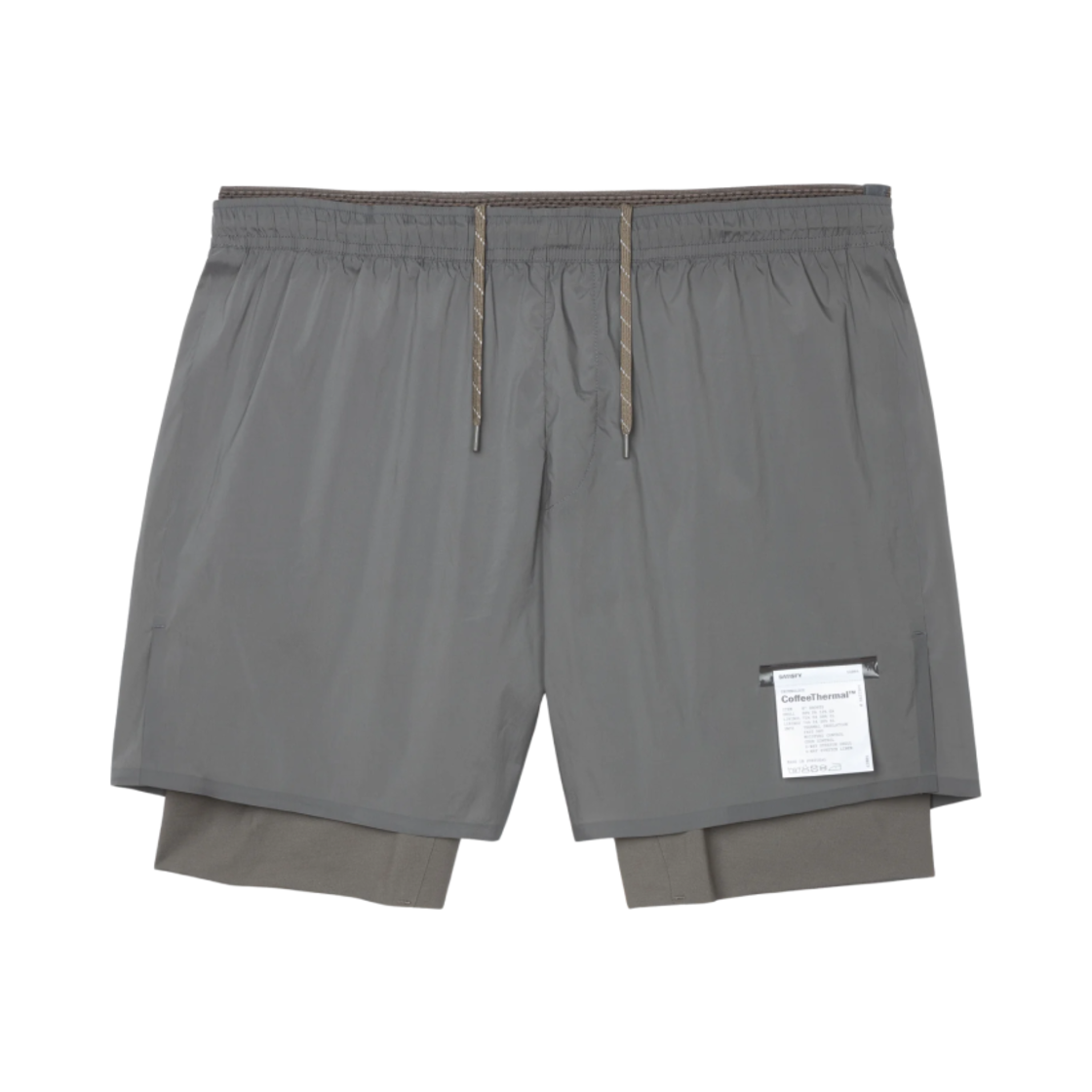 새티스파이 커피써멀 8인치 쇼츠 건메탈(Satisfy Coffeethermal 8 Inch Shorts Gunmetal)