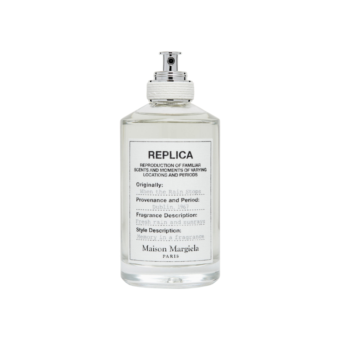 메종 마르지엘라 레플리카 웬 더 레인 스톱스 오 드 뚜왈렛 100ml(Maison Margiela Replica When the Rain Stops Eau De Toilette 100ml)