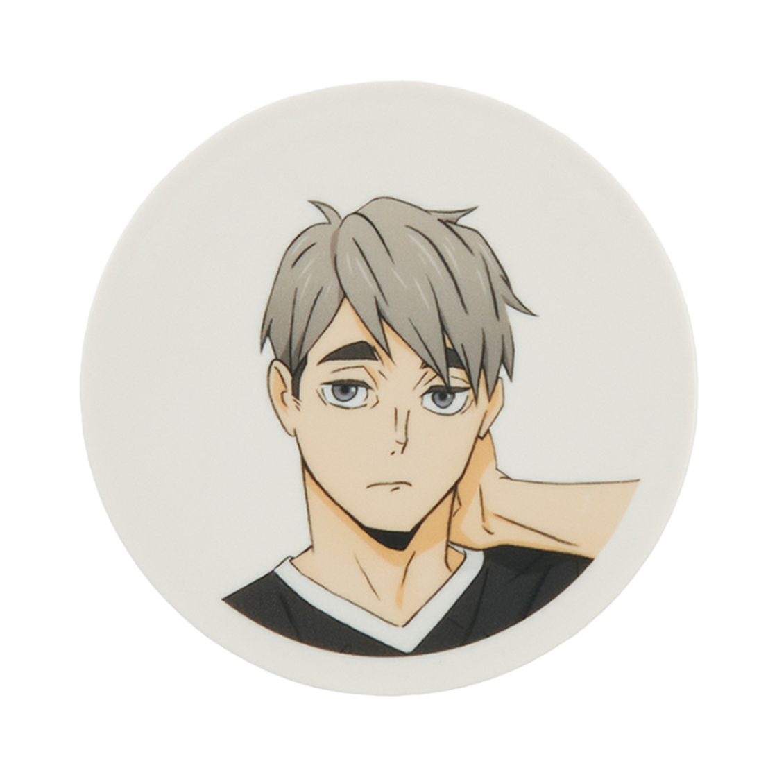 이어스트 x 하이큐!! 캐릭터 핸드 미러 오사무(EERST x HAIKYU!! Character Hand Mirror Osamu)