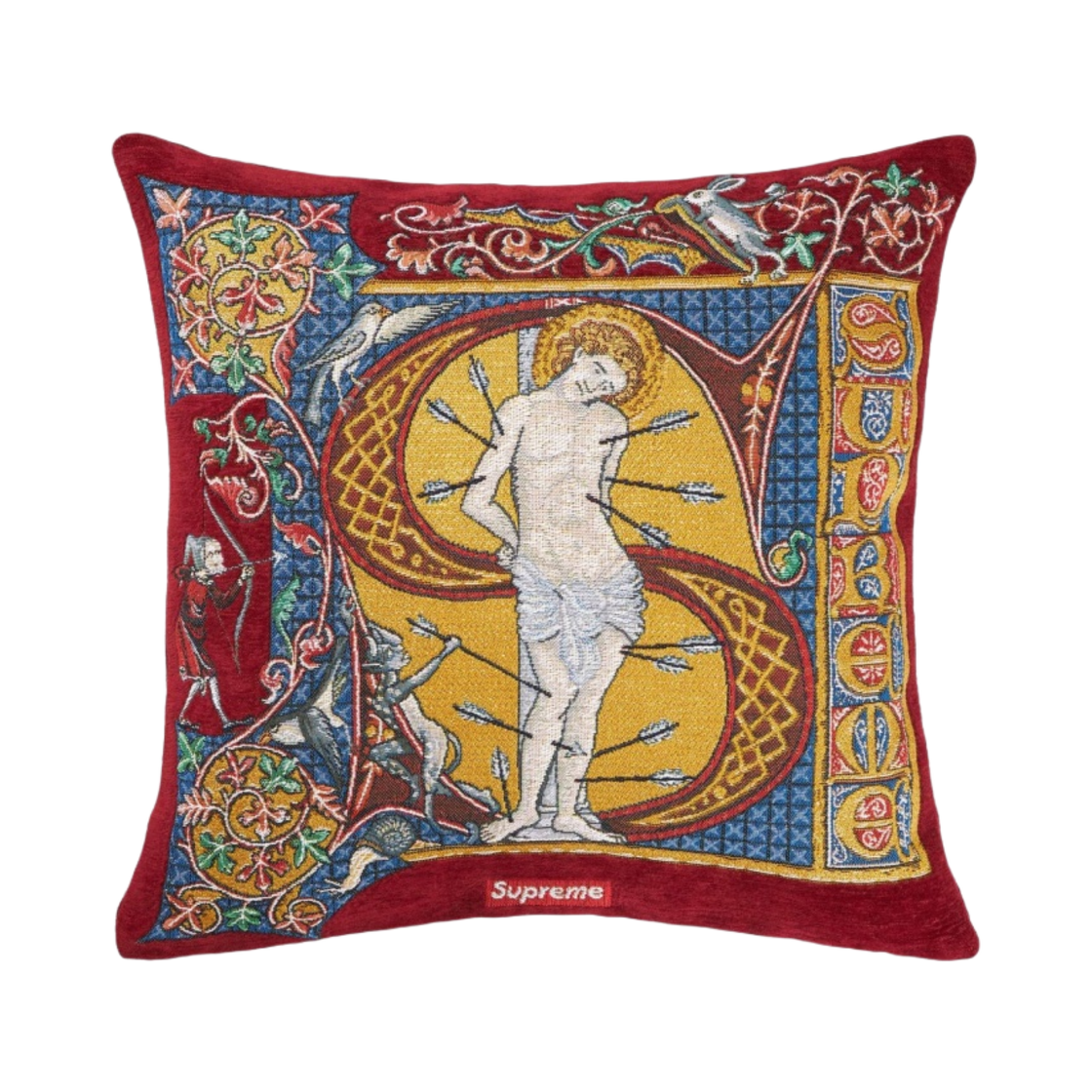 - Supreme x Jules Pansu Saint Sebastian Pillow Multicolor - 24SS