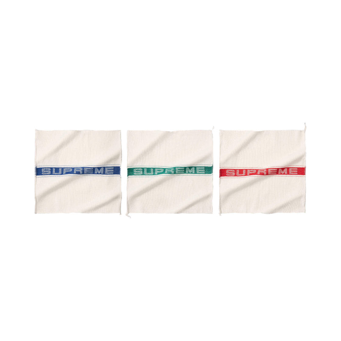 슈프림 샵 타월 멀티컬러 (3개 세트) - 25SS(Supreme Shop Towel Multicolor (Set of 3) - 25SS)
