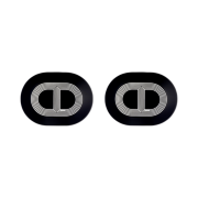Hermes Rallye 24 Mini Oval Plate Black (2 Plates)
