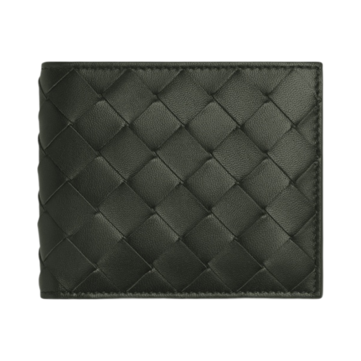 Bottega Veneta Bi-Fold Wallet Dark Green