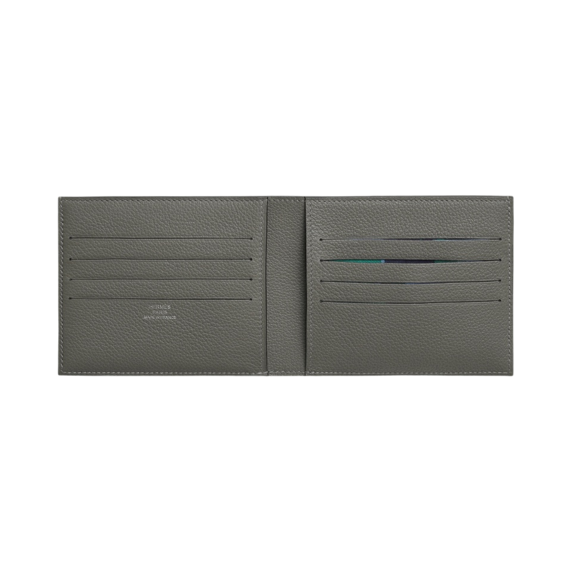 에르메스 시티즌 트윌 컴팩트 카드 홀더 에버컬러 & 그리 메이어 블루 사피흐(Hermes Citizen Twill Compact Card Holder Evercolor & Gris Meyer Bleu Saphir) - 2