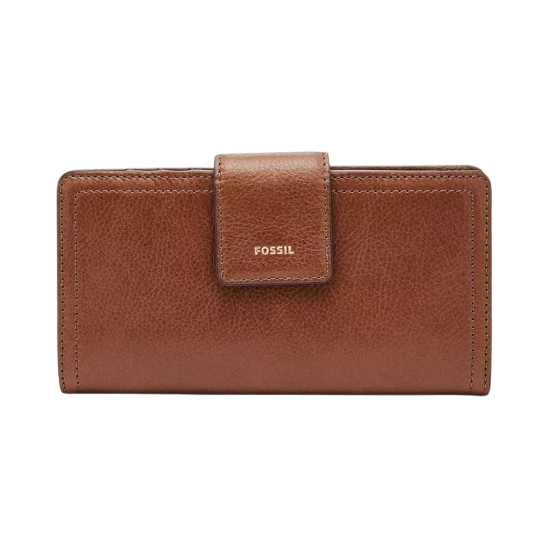 파슬 로건 RFID 탭 클러치 브라운(Fossil Logan RFID Tab Clutch Brown)