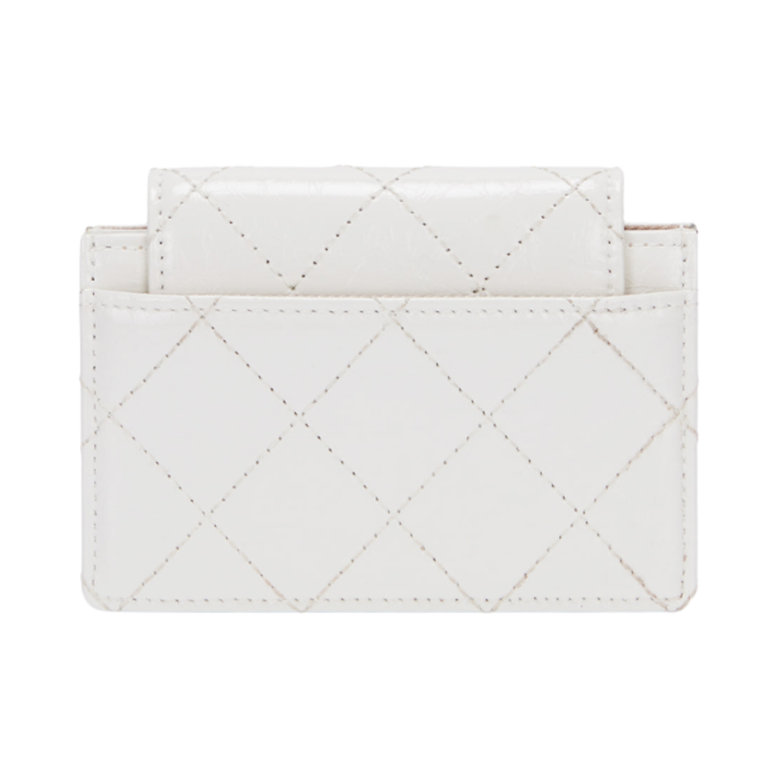 ●Matin Kim●ACCORDION WALLET IN WHITE Matin Kim Accordion Wallet White - SS25 - US