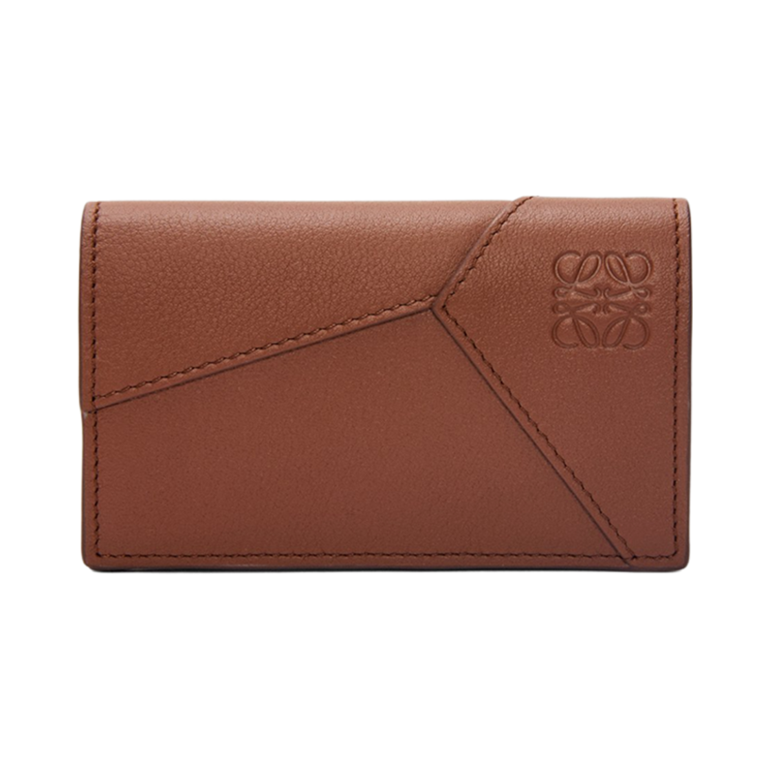 로에베 클래식 카프스킨 퍼즐 비즈니스 카드 홀더 브라우니(Loewe Puzzle Business Card Holder In Classic Calfskin Brownie) - 1
