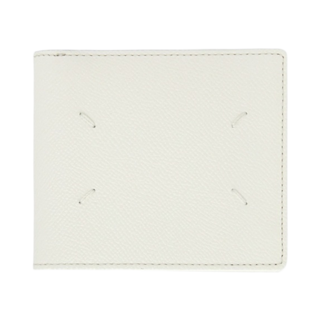 S35UI0435P4745T1003 Maison Margiela Four Stitches Card Holder White