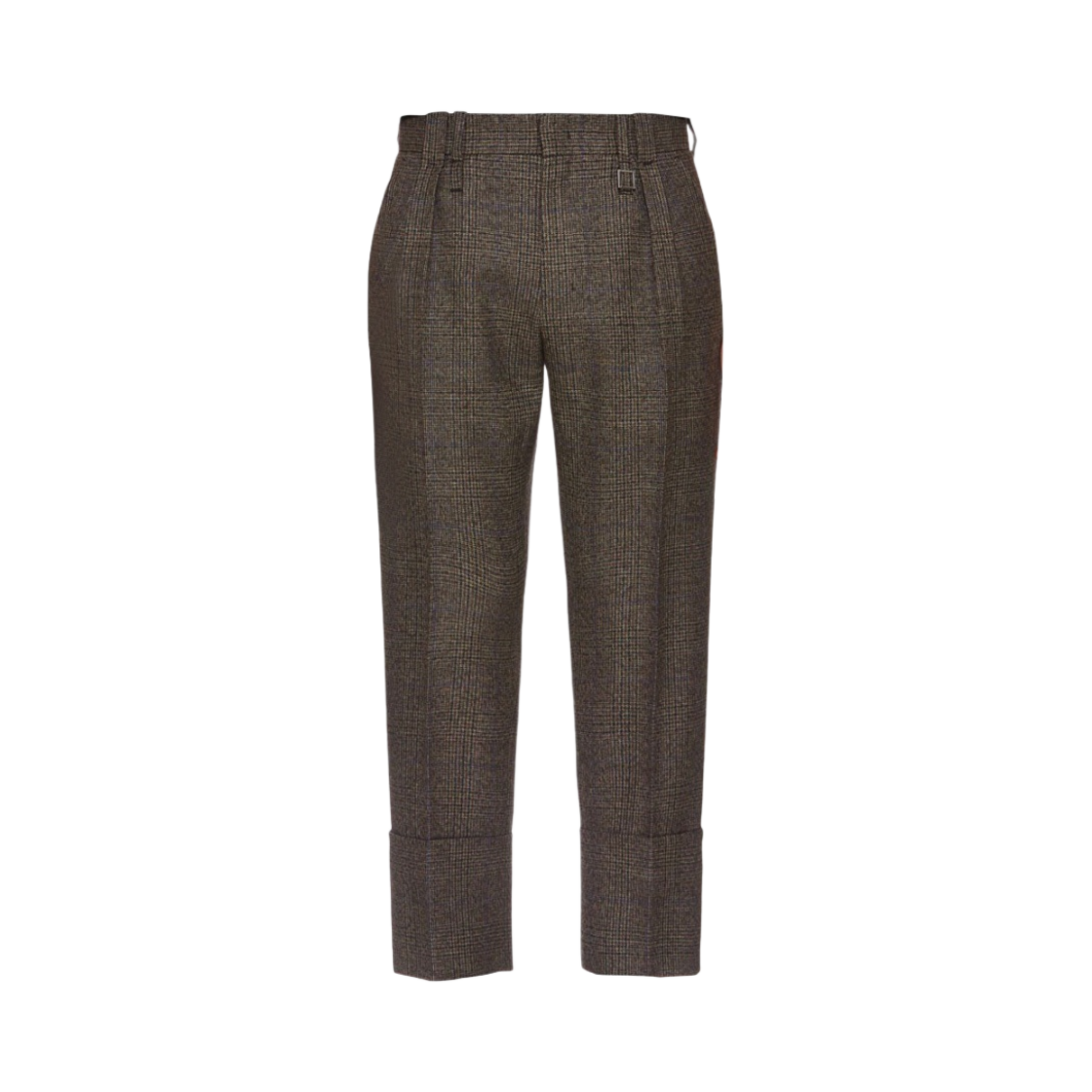 W223PT06904D Wooyoungmi Wool Cabra Crop Trousers Brown - 22FW