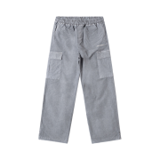 QT8 Garments BN Pigment Nylon Cargo Pant Grey