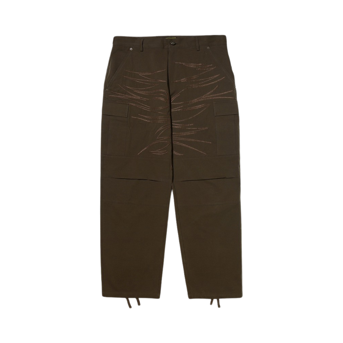 24SSPT003BR Ogarp Cosmo Cotton Stitch Pants Brown