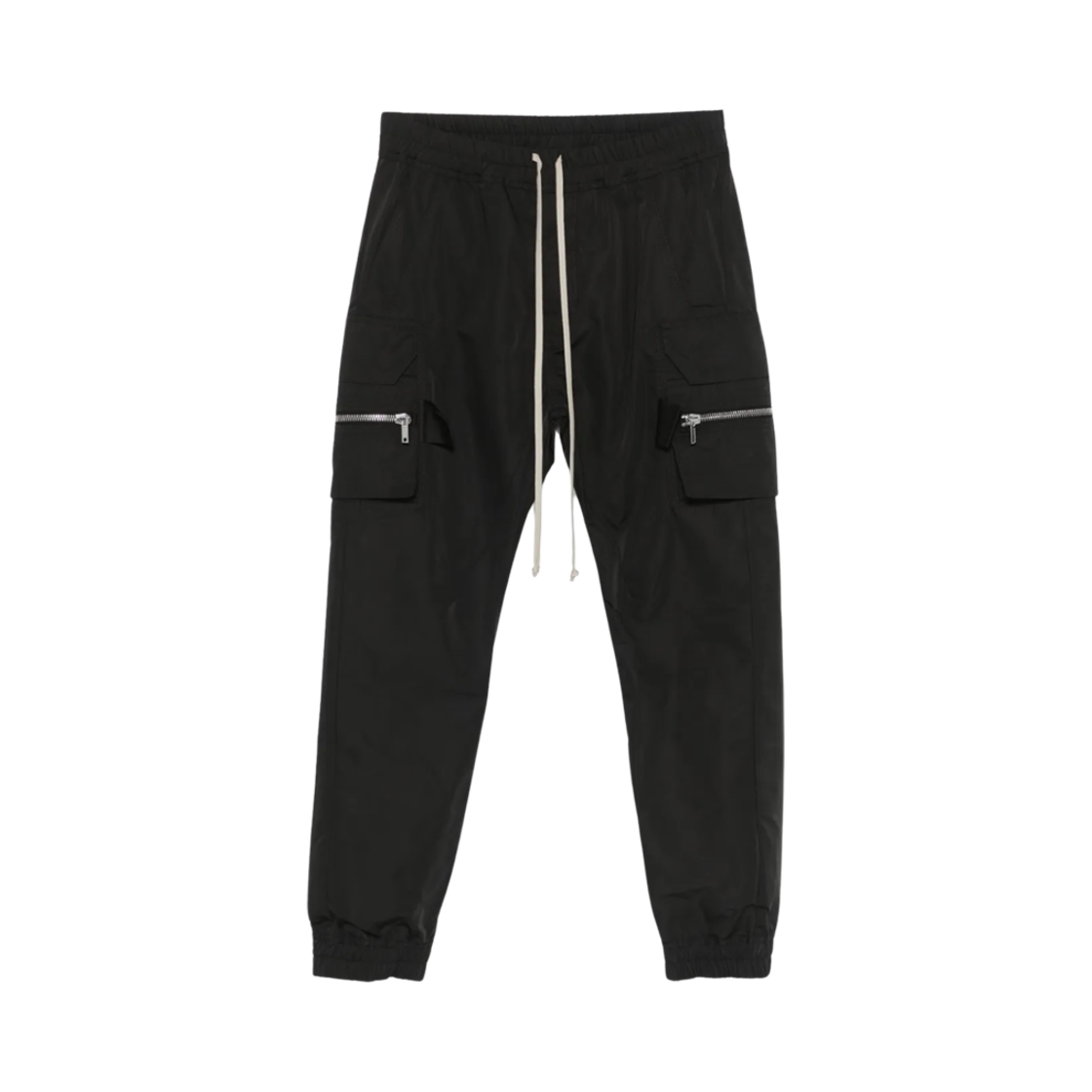 RU01E5396-FT-09 Rick Owens Mastodon Cargo Pants Black