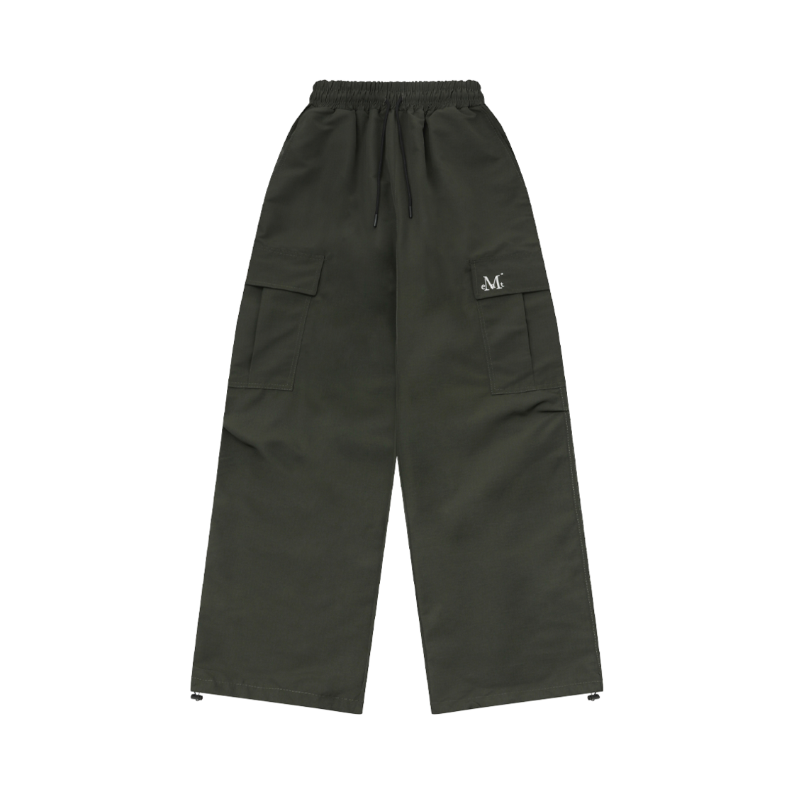 무센트 풀우드 스트링 카고 팬츠 카키(MUCENT Fulwood String Cargo Pants Khaki)