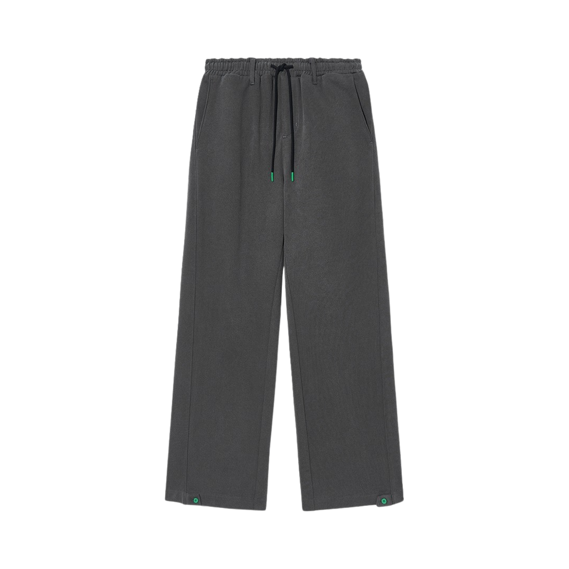 TIP_216 THE IDENTITY PROJECT Compact Side Tuck Wide Pants Cement