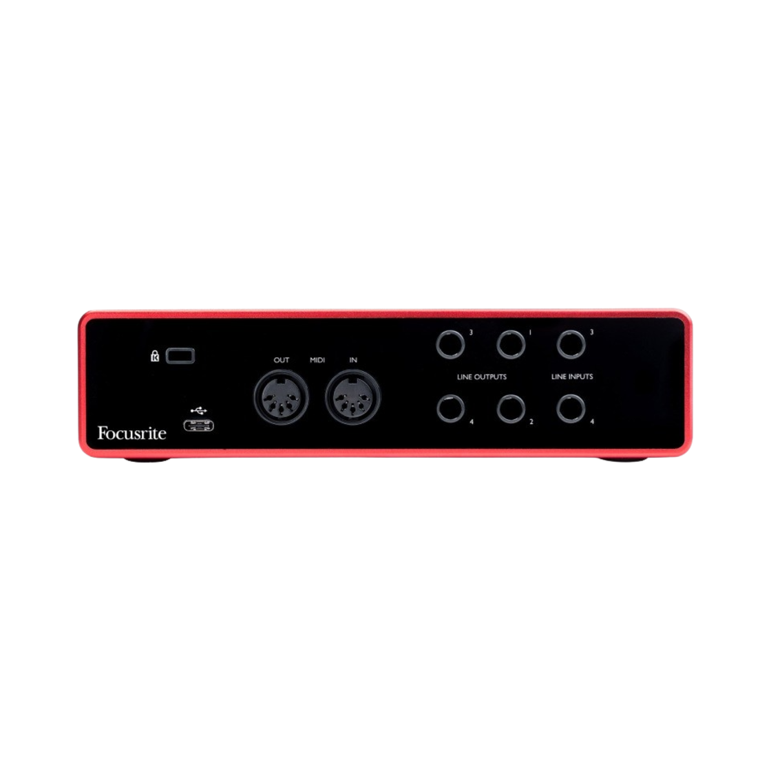 포커스라이트 스칼렛 4i4 3세대 오디오 인터페이스 USB C 타입 레드 (국내 정식 발매 제품)(Focusrite Scarlett 4i4 3rd Gen Audio interface USB C Type Red (Korean Ver.)) - 2