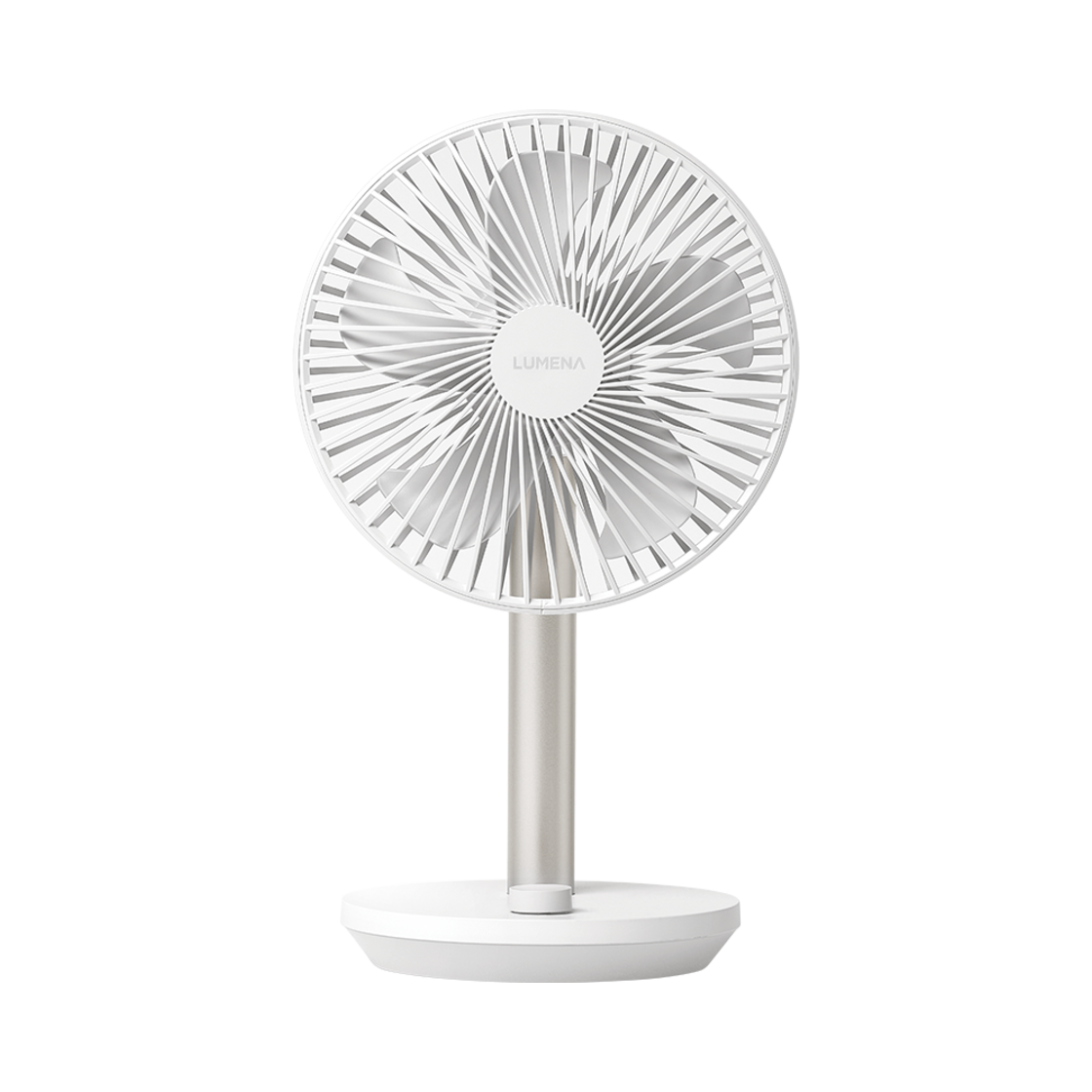 루메나 FAN STAND 4 프리미엄 무선 선풍기 노블 화이트(Lumena FAN STAND 4 Premium Wireless Fan Noble White) - 1