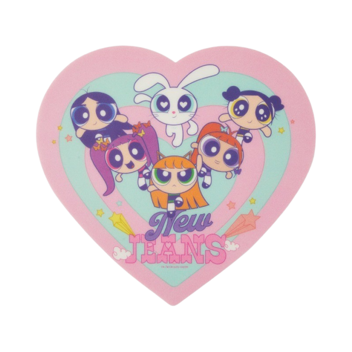 - NewJeans x The Powerpuff Girls Mouse Pad Pink