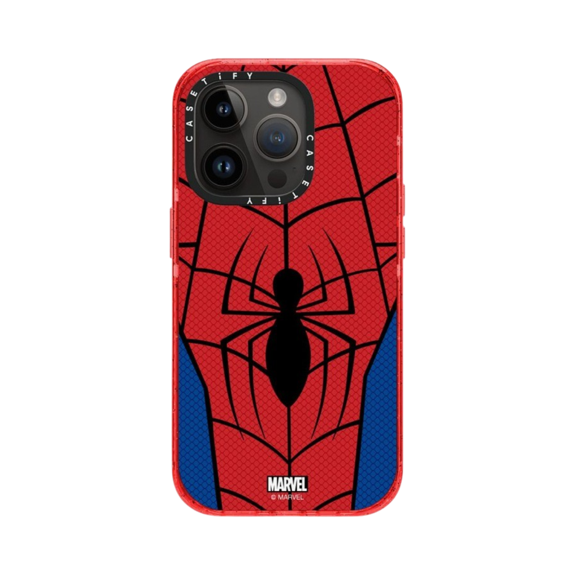케이스티파이 x 마블 아이폰 스파이더맨 수트 맥세이프 임팩트 케이스 반투명 워터멜론(Casetify x Marvel iPhone Spider-Man Suit Magsafe Impact Case Sheer Watermelon) - 3