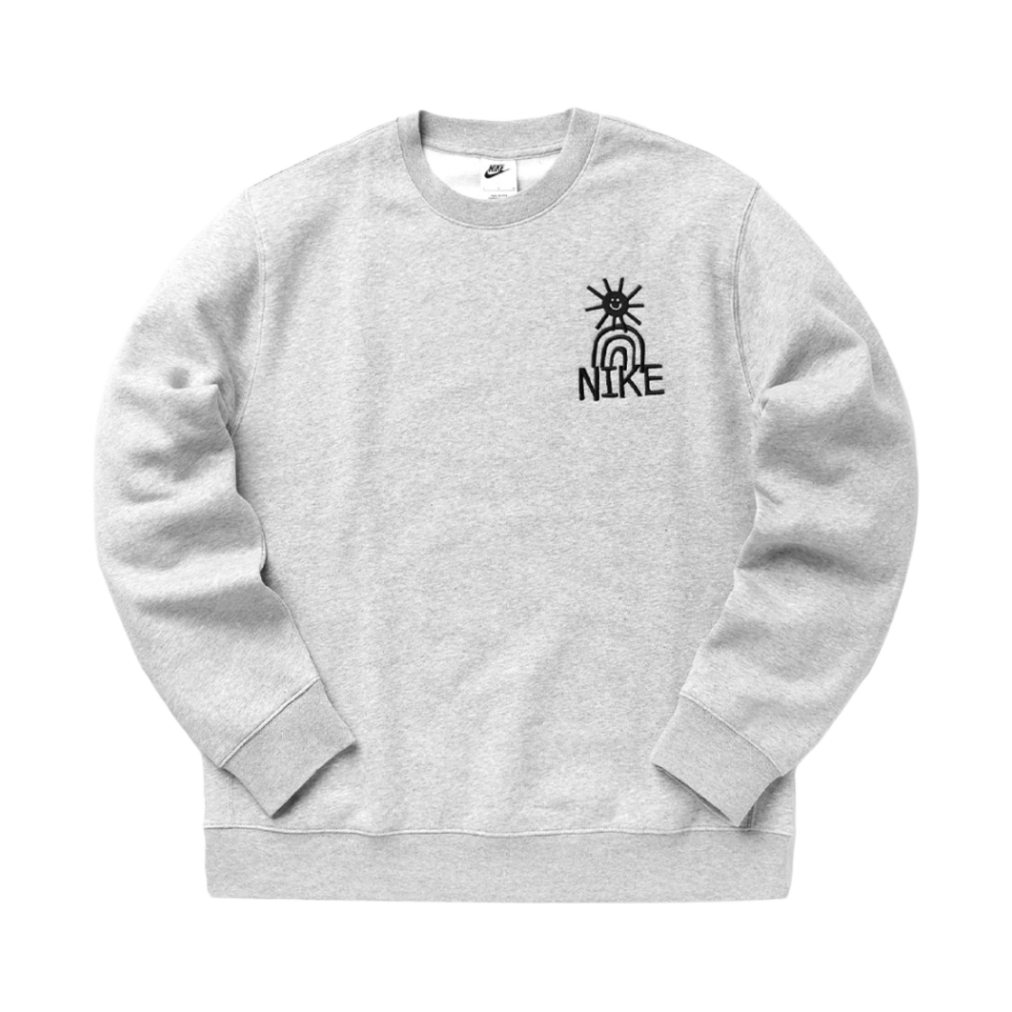 DQ4073-063 Nike NSW HBR-C Sweatshirt Grey Heather - Asia