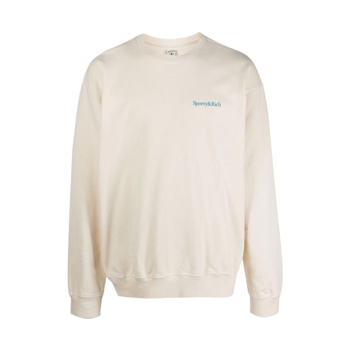 스포티 앤 리치 뉴 헬스 크루넥 크림(Sporty & Rich New Health Crewneck Cream) - 1