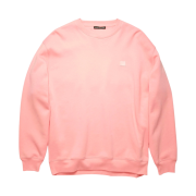 Acne Studios Forba Face Crewneck Sweatshirt Blush Pink