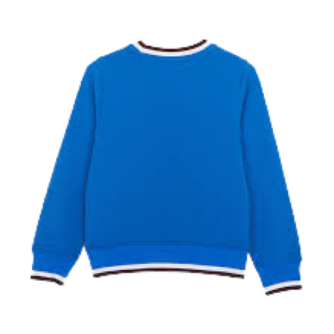 (키즈) 버버리 컬리지 그래픽 코튼 스웨트셔츠 블루((Kids) Burberry College Graphic Cotton Sweatshirt Blue) - 2