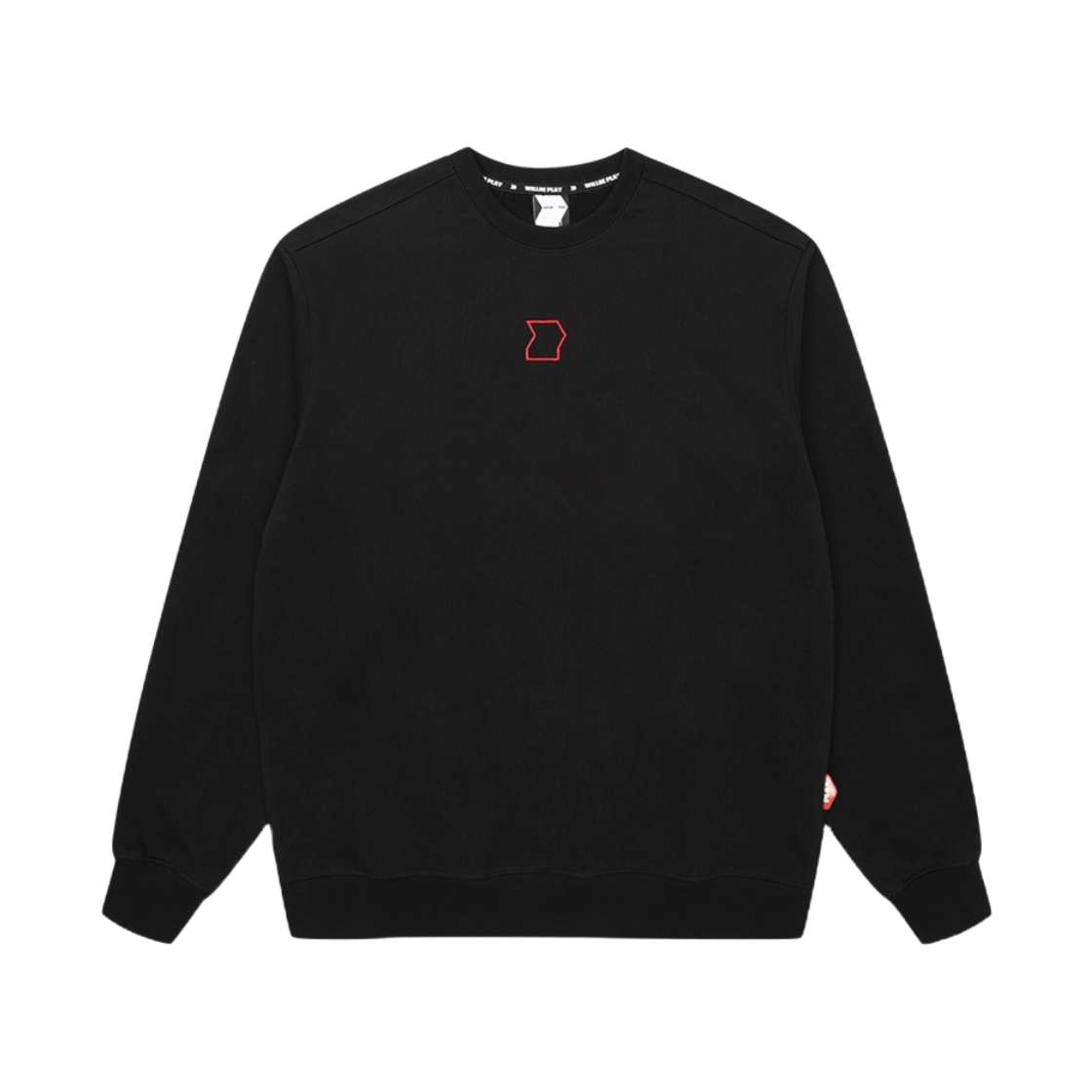 EWB1SWBK1 WILLBE PLAY Sweatshirt Black