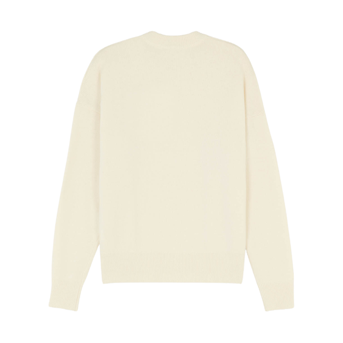 (W) 메종 키츠네 폭스 헤드 인타르시아 컨프론트 점퍼 에크루((W) Maison Kitsune Fox Head Intarsia Confort Jumper Ecru) - 2