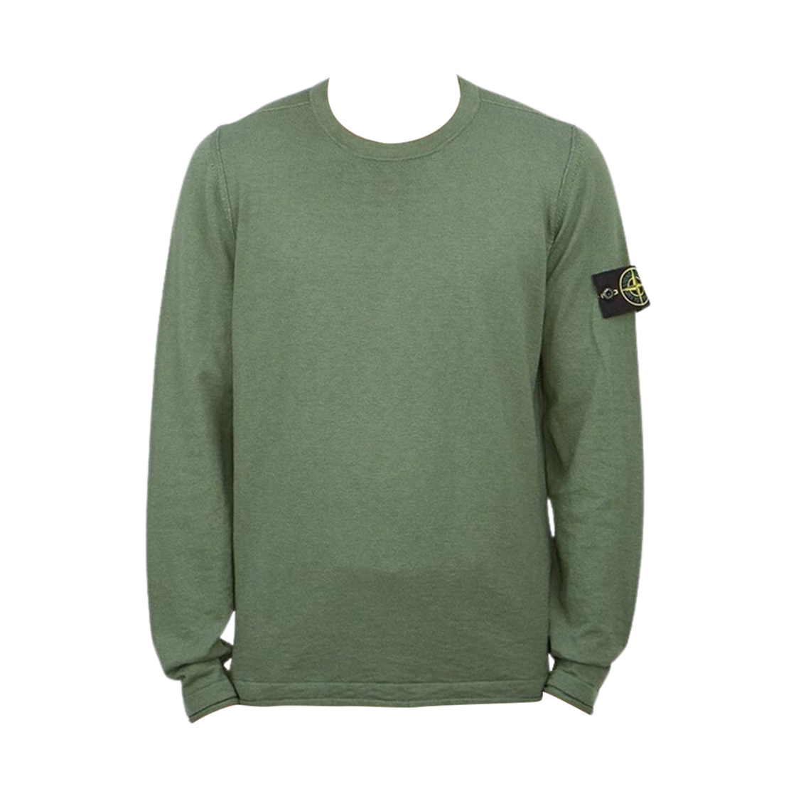 8015502B0-V0059 Stone Island 502B0 Crewneck Knit Musk Green - 24SS