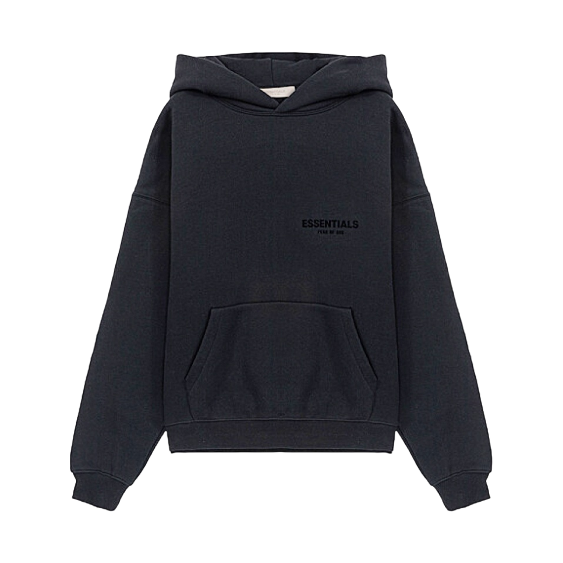 에센셜 로고 후드 블랙 - 22FW(Essentials Logo Hoodie - 22FW) - 2