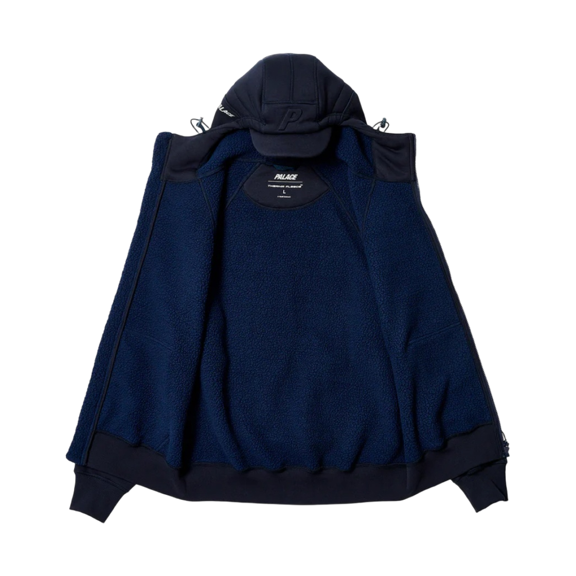 팔라스 써멀 본디드 캡 후드 네이비 - 23FW(Palace Thermal Bonded Cap Hood Navy - 23FW) - 2
