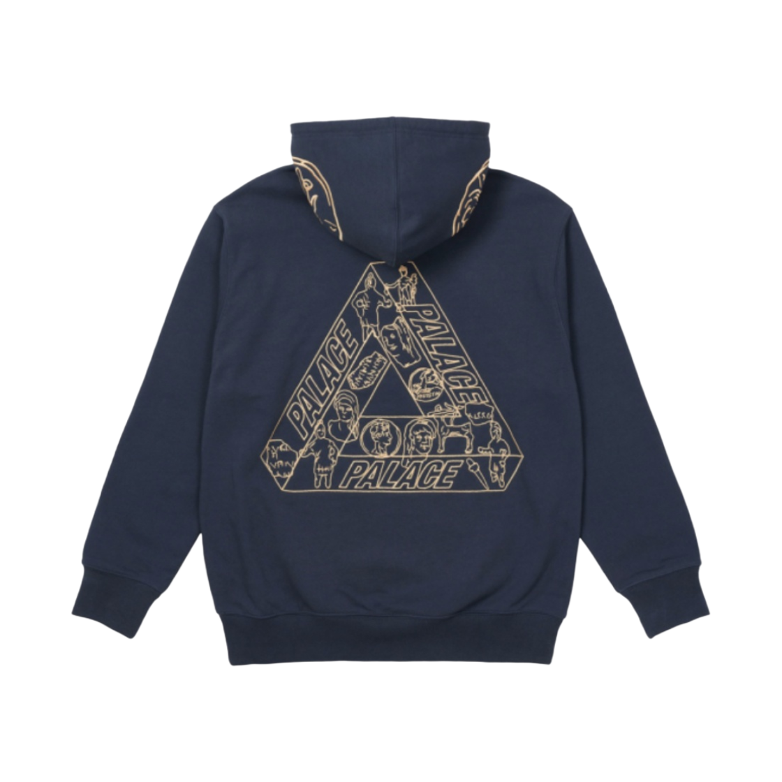팔라스 트라이아키올로지 후드 네이비 - 21SS