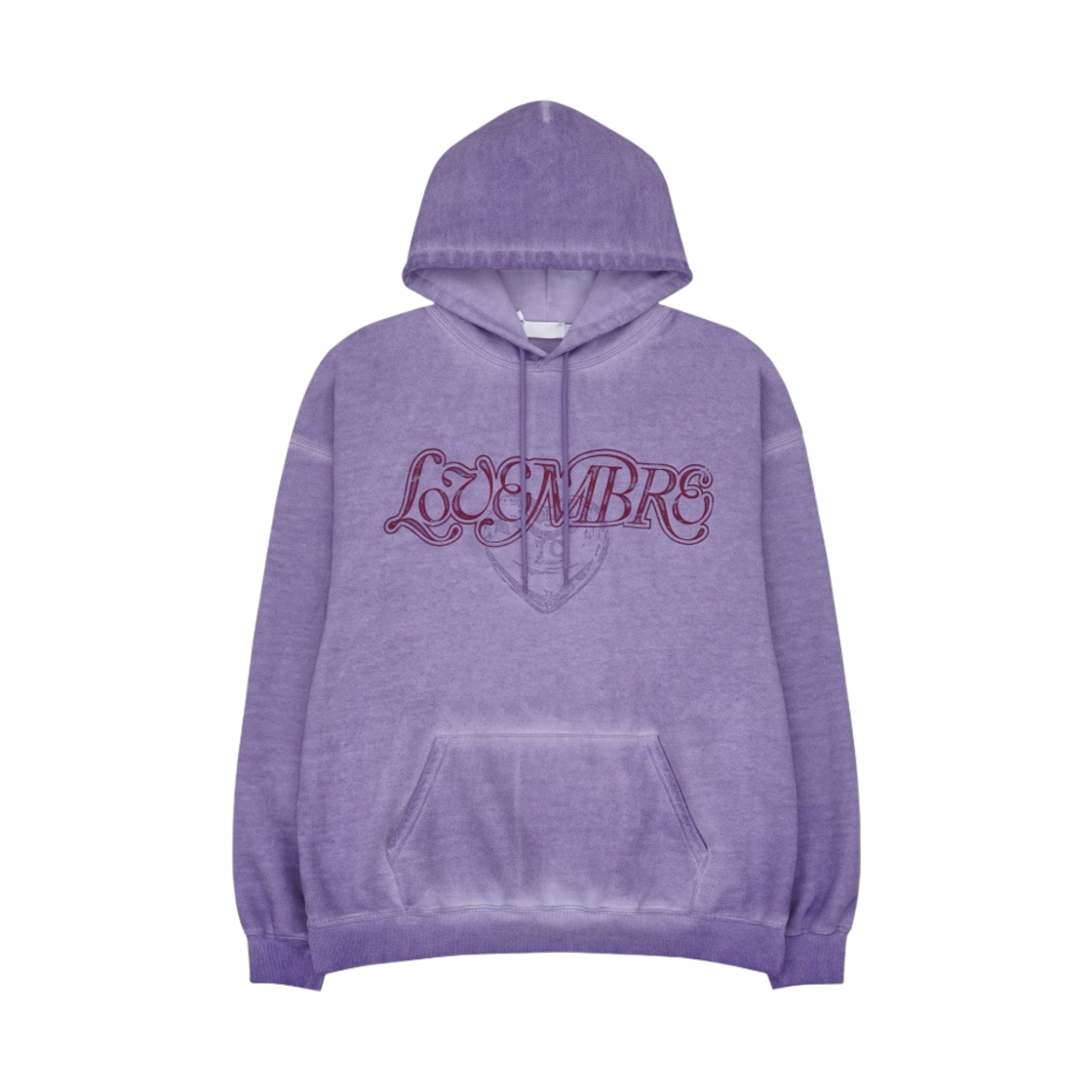 로우클래식 x 노벰브레 오버사이즈 핏 후드 퍼플(Low Classic x Novembre Oversized Fit Hoodie Purple) - 1