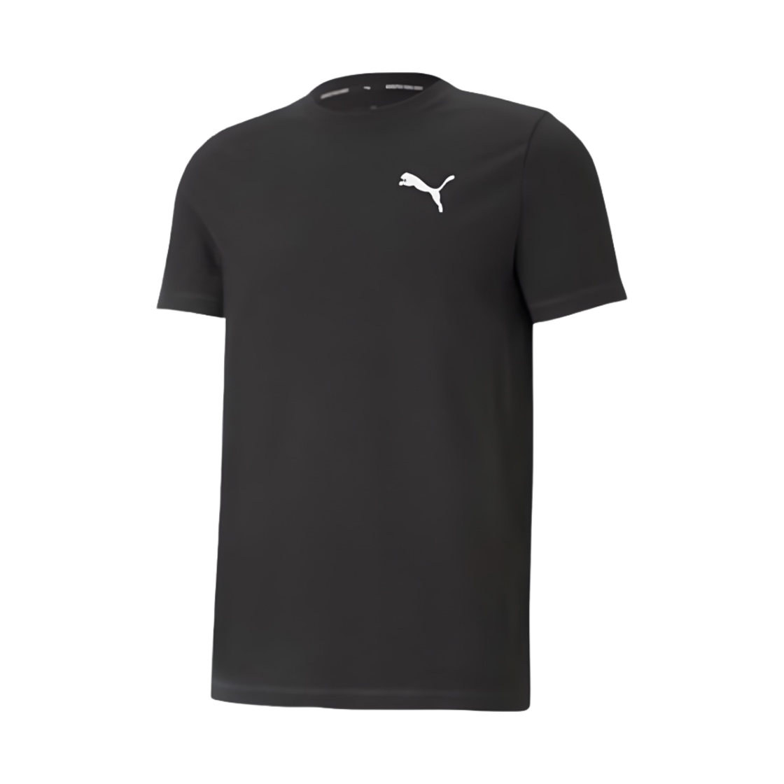 586726-01 Puma Active Soft Big Logo T-Shirt Black