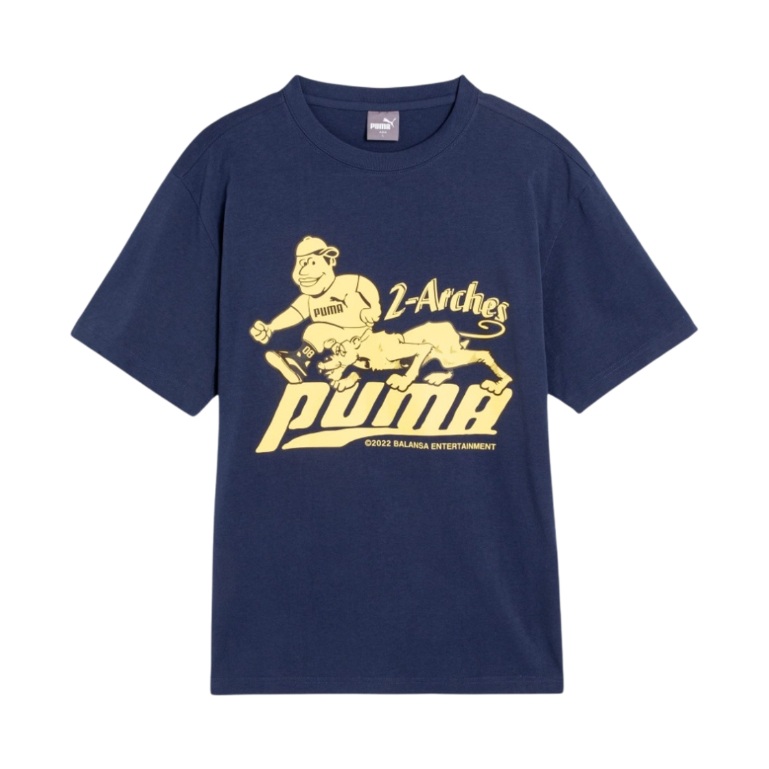 푸마 x 발란사 그래픽 티셔츠 1 파리지앵 나이트(Puma x Balansa Graphic T-shirt 1 Medium Parisian Night) - 1