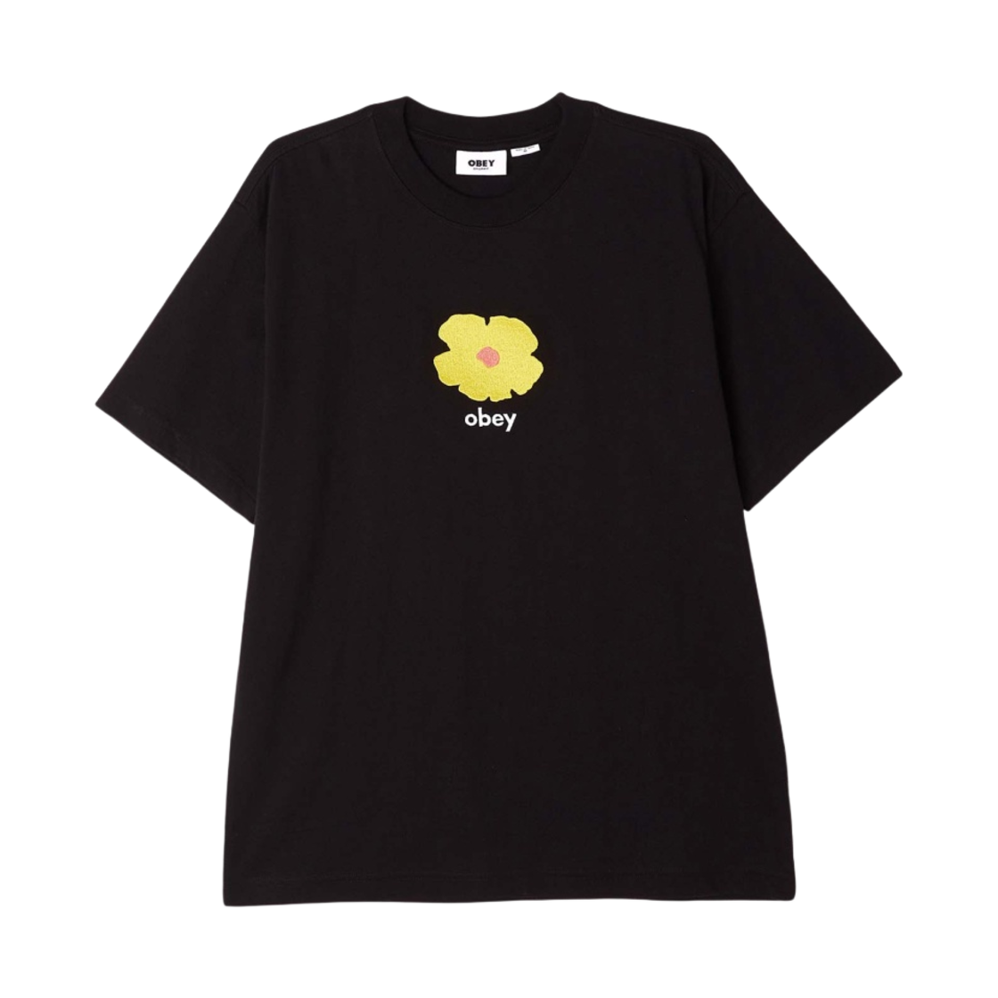 131080306 Obey Elijah Short Sleeve T-Shirt Black