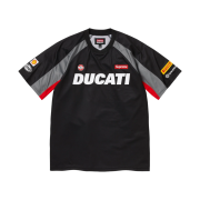 Supreme x Ducati Soccer Jersey Black - 24SS