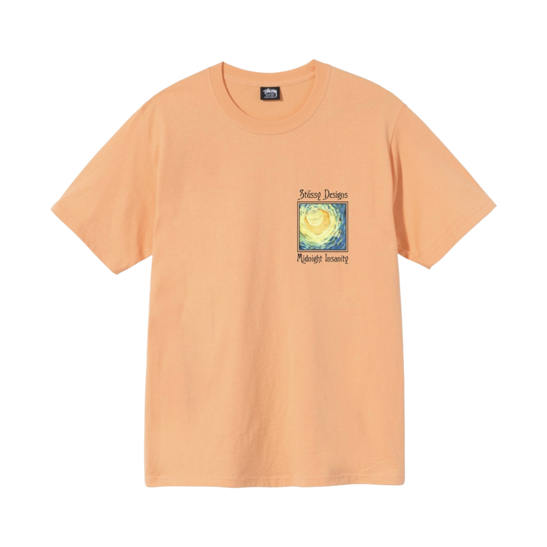 스투시 미드나잇 인세니티 티셔츠 피치(Stussy Midnight Insanity T-Shirt Peach) - 2