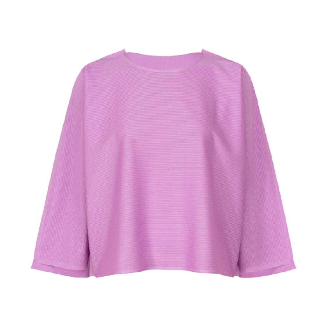 (W) 플리츠 플리즈 이세이 미야케 에이폭 폼 탑 퍼플 2((W) Pleats Please Issey Miyake A-Poc Form Top Purple 2) - 1