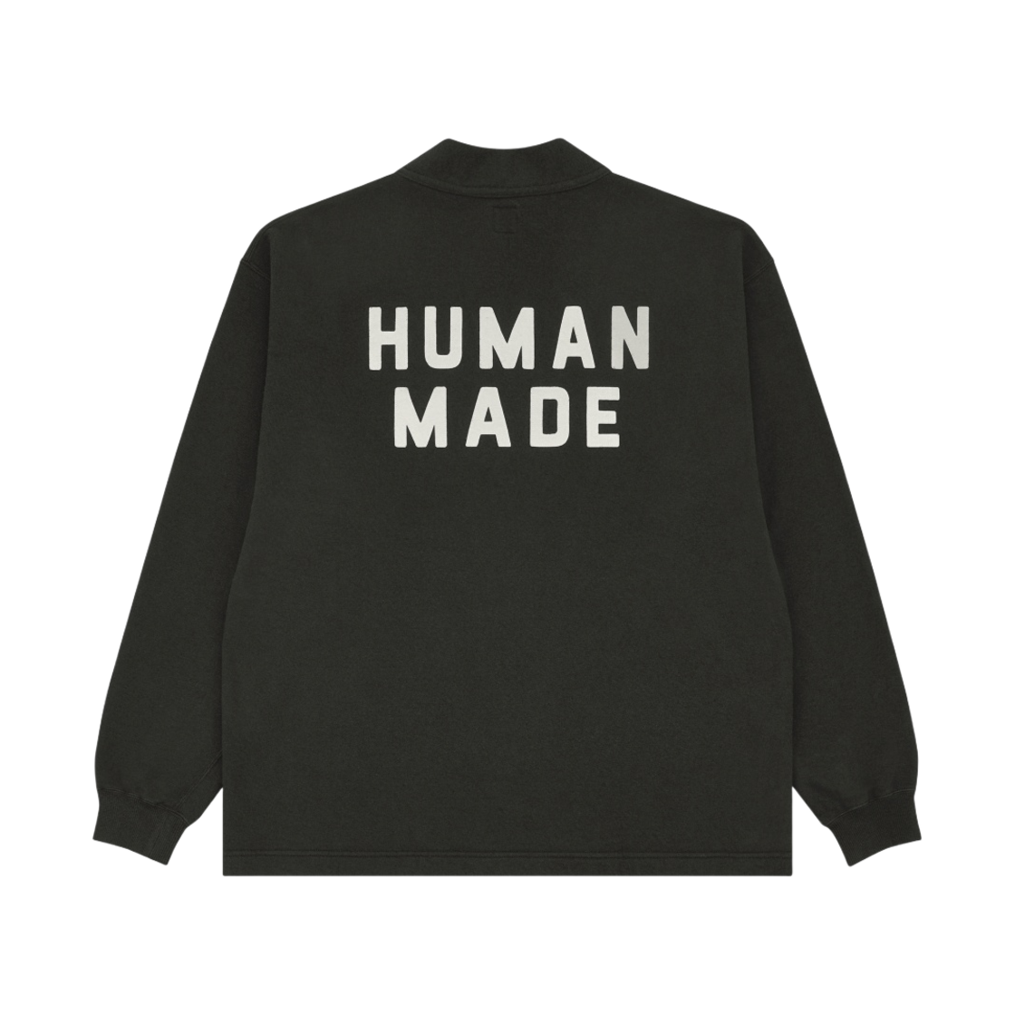 휴먼 메이드 스웨트셔츠 가디건 블랙(Human Made Sweatshirt Cardigan Black) - 2