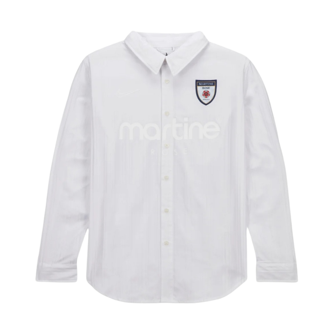 나이키 x 마틴 로즈 드레스 셔츠 화이트 - 아시아(Nike x Martine Rose Dress Shirt White - Asia) - 1