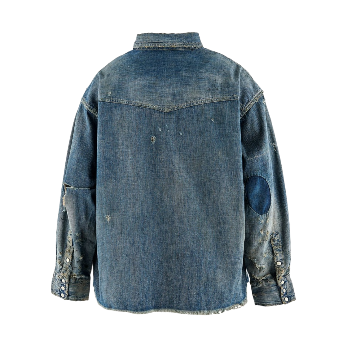 세인트 마이클 데님 셔츠 블루 - 23AW(Saint Mxxxxxx Denim Shirt Blue - 23AW) - 2
