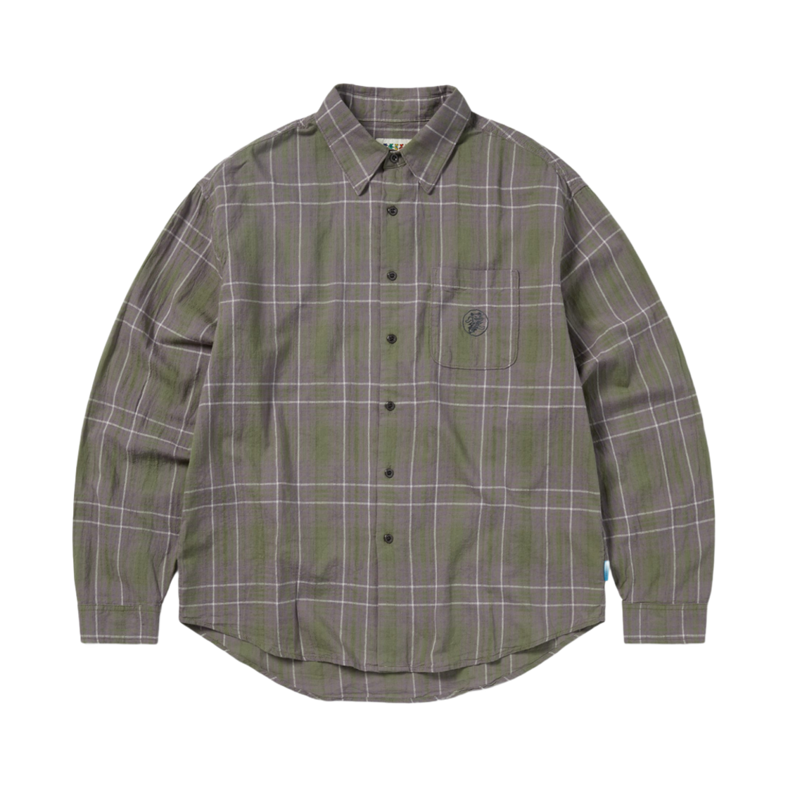 디스이즈네버댓 x 그레이트풀 데드 라이트닝 자카드 셔츠 퍼플