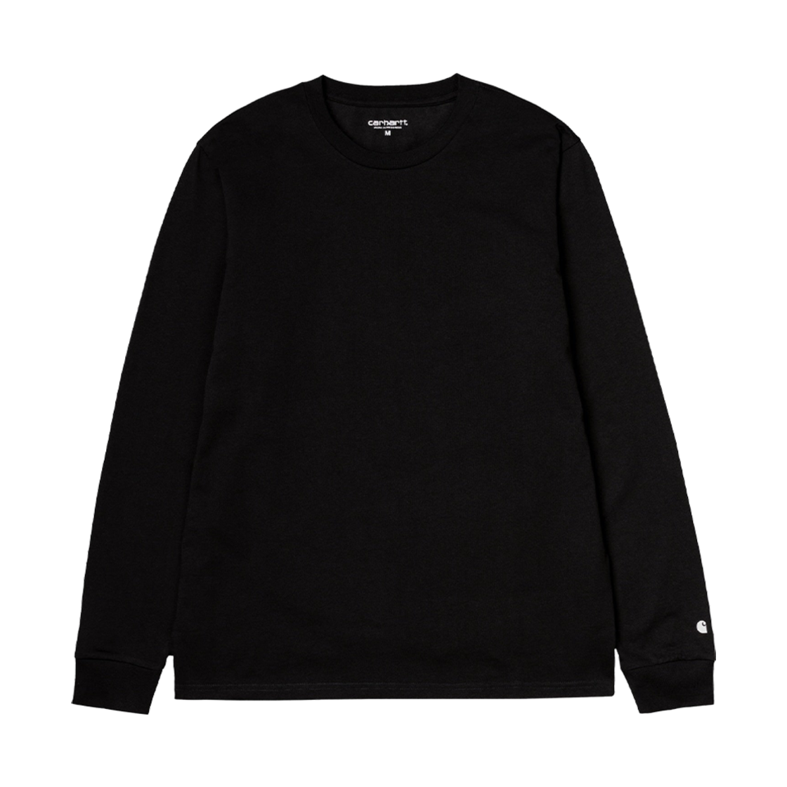 I026265-0D2-XX Carhartt WIP Base Long Sleeve T-Shirt Black